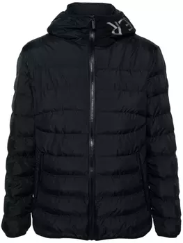 Moncler непромокаемый пуховик Vernasca, черный