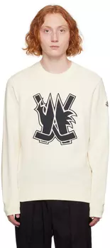 Moncler Off-White Хоккейная толстовка
