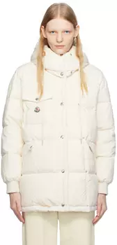 Moncler Off-White Пуховик Karakorum