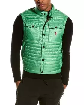 Moncler Оллон Жилет, зеленый