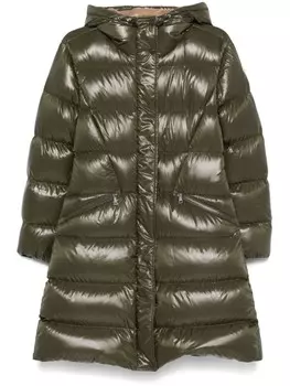 Moncler пальто Bellevue, зеленый
