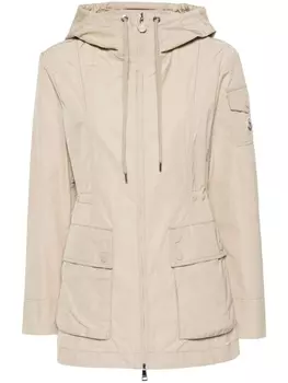 Moncler парка Leandro, нейтральный цвет