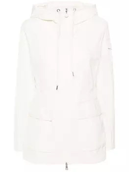 Moncler парка Leandro с капюшоном, нейтральный цвет