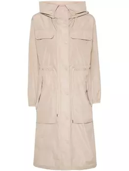 Moncler парка Mantio, нейтральный цвет