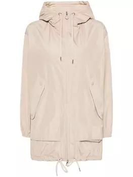 Moncler парка Melia, нейтральный цвет
