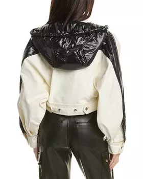 Moncler Промывающая куртка, белый