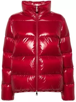 Moncler пуховик Abbadia, красный