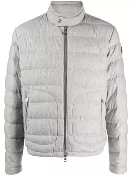 Moncler пуховик Acorus, серый