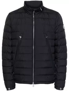 Moncler пуховик Alfit с капюшоном, синий