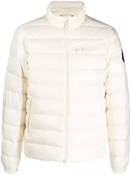 Moncler пуховик Amalteas, нейтральный цвет