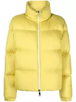 Moncler пуховик Anterne, желтый