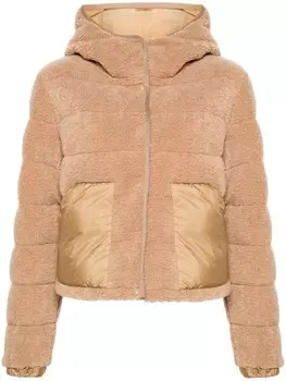 Moncler пуховик Audrieu, нейтральный цвет