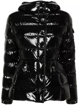Moncler пуховик Barante с капюшоном, черный