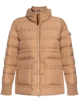 Moncler пуховик Baux, нейтральный цвет