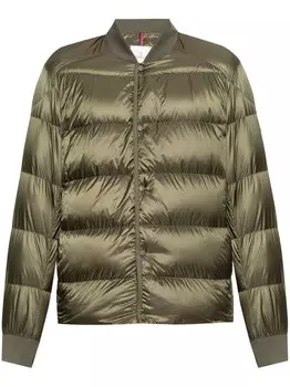 Moncler пуховик Bazena, зеленый