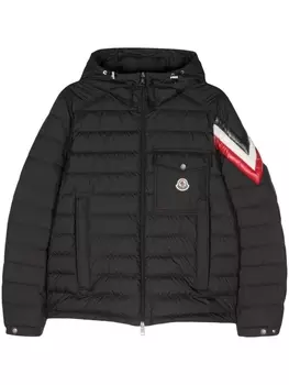 Moncler пуховик Berard, черный