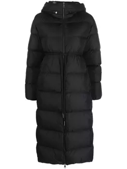 Moncler пуховик Bondree с капюшоном, черный