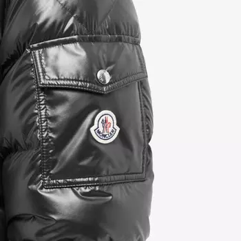 Moncler Пуховик Bourne, черный