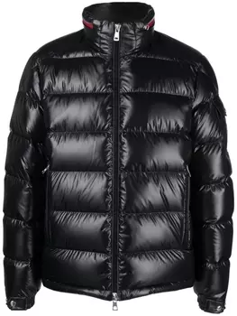 Moncler пуховик Bourne, черный