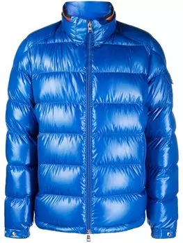 Moncler пуховик Bourne, синий