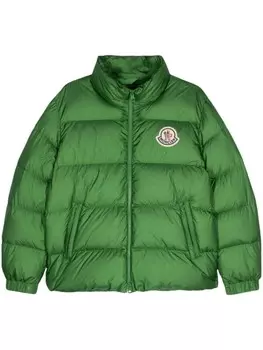 Moncler пуховик Citala, зеленый