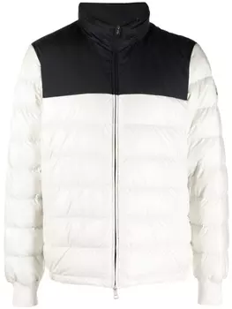 Moncler пуховик Coyers с капюшоном, белый