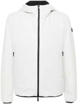 Moncler пуховик Dusler с капюшоном, серый