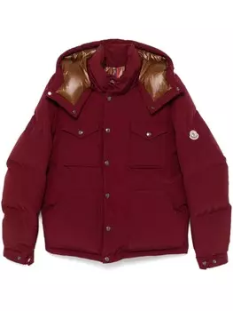 Moncler пуховик Fornas, красный