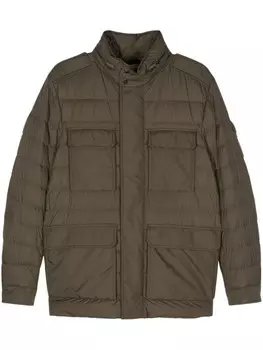 Moncler пуховик Fuciade, зеленый