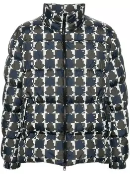 Moncler пуховик Gregale, зеленый