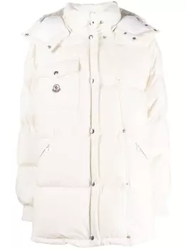 Moncler пуховик Karakorum, белый