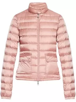Moncler пуховик Lans, розовый