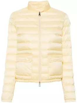 Moncler пуховик Lans, желтый