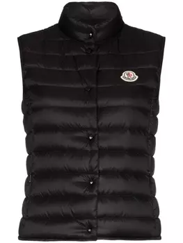 Moncler пуховик Liane, черный