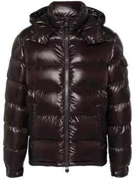Moncler пуховик Майя, коричневый