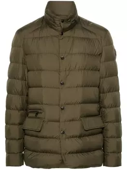 Moncler пуховик Malinvern, зеленый
