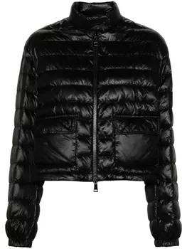 Moncler пуховик Moreland из рипстопа, черный