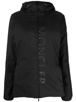 Moncler пуховик Sepik с капюшоном, черный