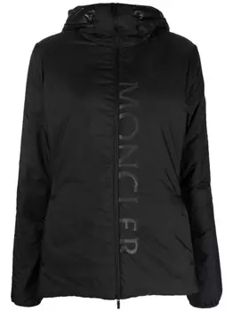Moncler пуховик Sepik с капюшоном, черный