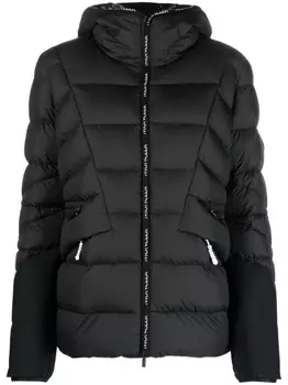 Moncler пуховик Sittang с капюшоном, черный