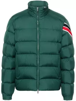 Moncler пуховик Solayan, зеленый
