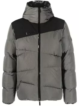 Moncler пуховик Tacana, серый