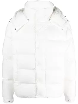 Moncler пуховик Vezere, белый