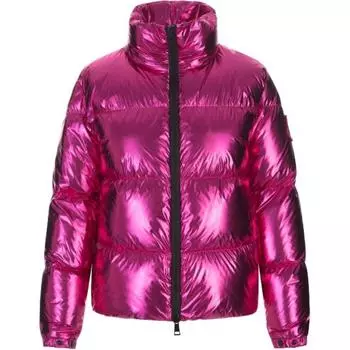 Moncler Пуховик женский темно-розовый
