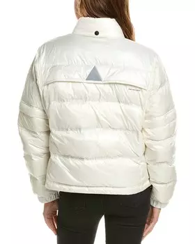 Moncler Пуховое пальто, белый