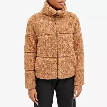 Moncler Пушистая стеганая куртка Segura