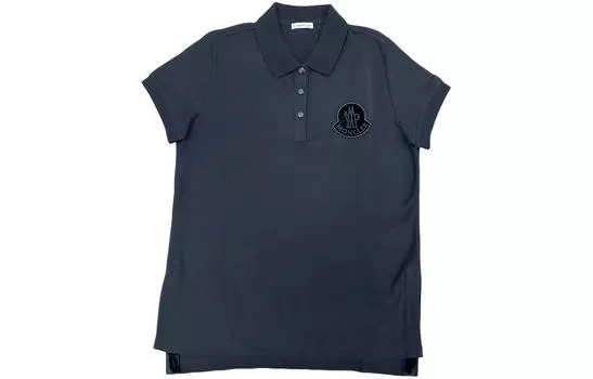 Moncler Рубашка поло женская черная