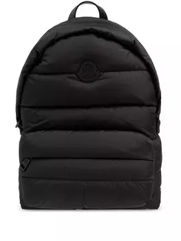 Moncler рюкзак с логотипом, черный