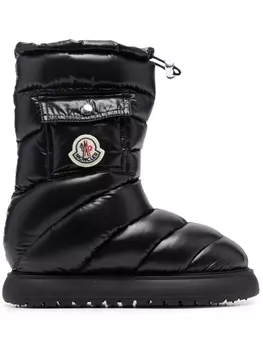 Moncler сапоги Gaia, черный