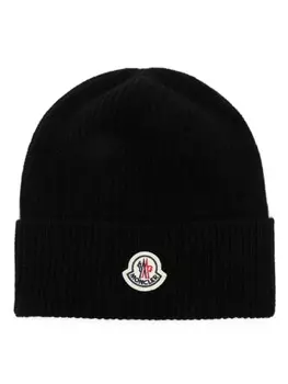Moncler шапка-бини с логотипом